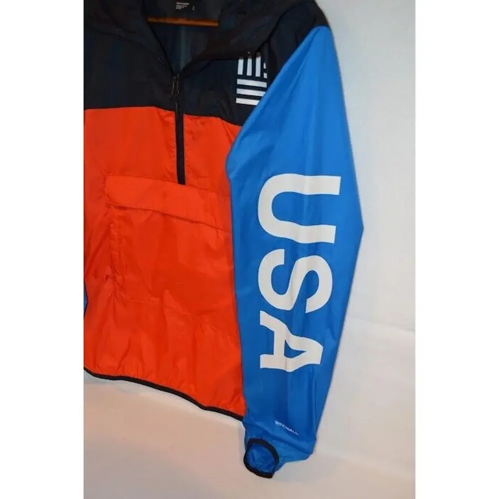 The North Face‎ IC Anorak Windbreaker Windwall Packable Jacket Mens $89 Sz S TNF